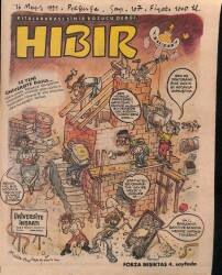 Hıbır Dergisi Sayı 107 Kıtalararası Sinir Bozucu Dergi 16 Mayıs 1991 NDR20938 - Gökçekoleksiyon