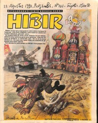 Hıbır Dergisi Sayı 121 Kıtalararası Sinir Bozucu Dergi 22 Ağustos 1991 NDR20908 - Gökçekoleksiyon