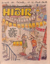 Hıbır Dergisi Sayı 126 Kıtalararası Sinir Bozucu Dergi 26 Eylül 1991 NDR20913 - Gökçekoleksiyon