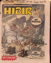 Hıbır Dergisi Sayı 139 Kıtalararası Sinir Bozucu Dergi 26 Aralık 1991 NDR20922 - Gökçekoleksiyon