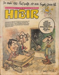 Hıbır Dergisi Sayı 144 Kıtalararası Sinir Bozucu Dergi 30 Ocak 1992 NDR20926 - Gökçekoleksiyon