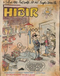 Hıbır Dergisi Sayı 145 Kıtalararası Sinir Bozucu Dergi 6 Şubat 1992 NDR20925 - Gökçekoleksiyon