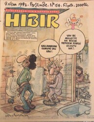 Hıbır Dergisi Sayı 154 Kıtalararası Sinir Bozucu Dergi 9 Nisan 1992 NDR20899 - Gökçekoleksiyon