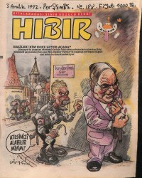 Hıbır Dergisi Sayı 188 Kıtalararası Sinir Bozucu Dergi 3 Aralık 1992 NDR20929 - Gökçekoleksiyon
