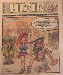 Hıbır Dergisi Sayı 22 Kıtalararası Sinir Bozucu Dergi 28 Eylül 1989 NDR20981 - Gökçekoleksiyon