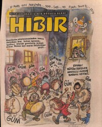 Hıbır Dergisi Sayı 99 Kıtalararası Sinir Bozucu Dergi 21 Mart 1991 NDR20933 - Gökçekoleksiyon