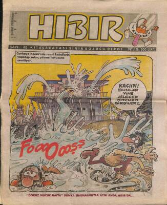 Hıbır Mizah Dergisi 1 Şubat 1990 Sayı 40 NDR78279 - 1