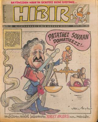 Hıbır Mizah Dergisi 10 Ağustos 1989 Sayı 15 NDR81098 - 1