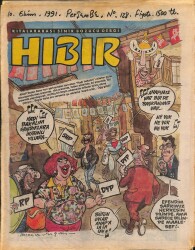 Hıbır Mizah Dergisi 10 Ekim 1991 Sayı 128 NDR80889 - Gökçekoleksiyon