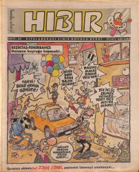 Hıbır Mizah Dergisi 10 Mayıs 1990 Sayı 54 NDR81083 - Gökçekoleksiyon