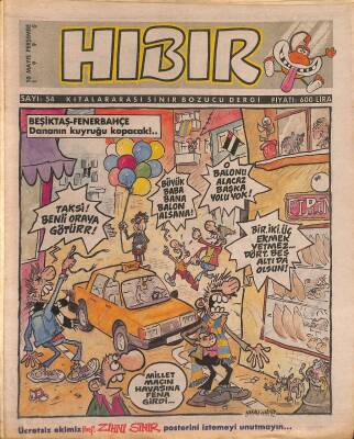 Hıbır Mizah Dergisi 10 Mayıs 1990 Sayı 54 NDR81083 - 1