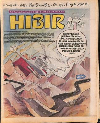 Hıbır Mizah Dergisi 11 Şubat 1993 Sayı 198 NDR80759 - 1