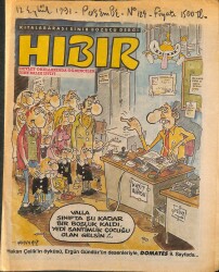 Hıbır Mizah Dergisi 12 Eylül 1991 Sayı 129 NDR95307 - Gökçekoleksiyon