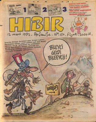 Hıbır Mizah Dergisi 12 Mart 1992 Sayı 150 NDR80831 - 1