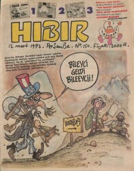 Hıbır Mizah Dergisi 12 Mart 1992 Sayı150 NDR76763 - Gökçekoleksiyon