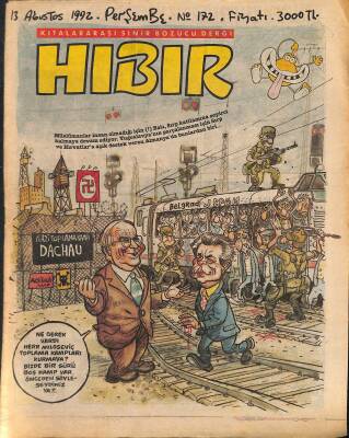 Hıbır Mizah Dergisi 13 Ağustos 1992 Sayı 172 NDR80844 - 1