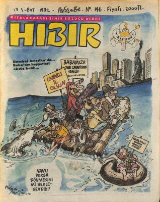 Hıbır Mizah Dergisi 13 Şubat 1992 Sayı 146 NDR80827 - 1