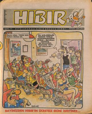 Hıbır Mizah Dergisi 13 Temmuz 1989 Sayı 11 NDR81093 - 1