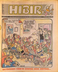 Hıbır Mizah Dergisi 13 Temmuz 1989 Sayı 11 NDR95318 - Gökçekoleksiyon