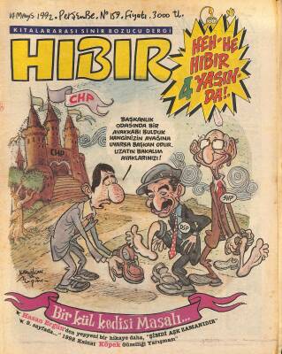 Hıbır Mizah Dergisi 14 Mayıs 1992 Sayı 159 NDR80877 - 1