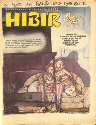 Hıbır Mizah Dergisi 15 Ağustos 1991 Sayı 120 NDR80870 - Gökçekoleksiyon