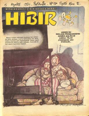 Hıbır Mizah Dergisi 15 Ağustos 1991 Sayı 120 NDR80870 - 1