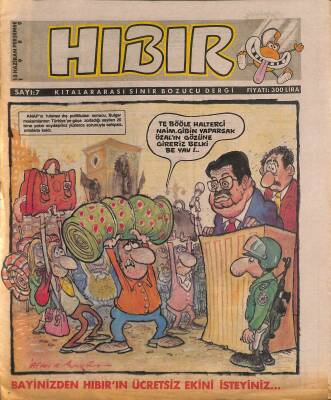 Hıbır Mizah Dergisi 15 Haziran 1989 Sayı 7 NDR81088 - 1
