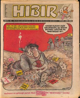 Hıbır Mizah Dergisi 15 Şubat 1990 Sayı 42 NDR81117 - 1