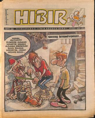 Hıbır Mizah Dergisi 16 Ağustos 1990 Sayı 68 NDR81071 - 1