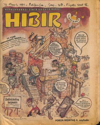 Hıbır Mizah Dergisi 16 Mayıs 1991 Sayı 107 NDR80909 - 1