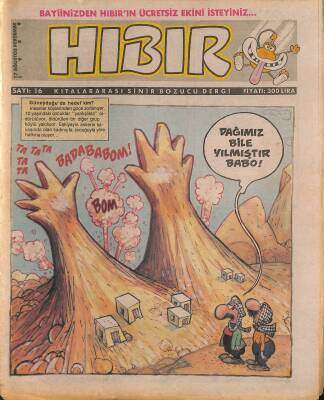 Hıbır Mizah Dergisi 17 Ağustos 1989 Sayı 16 NDR81099 - 1