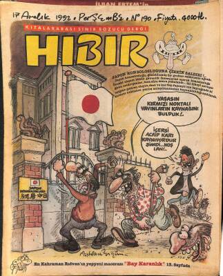 Hıbır Mizah Dergisi 17 Aralık 1992 Sayı 190 NDR80804 - 1