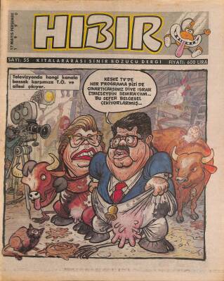 Hıbır Mizah Dergisi 17 Mayıs 1990 Sayı 55 NDR81049 - 1
