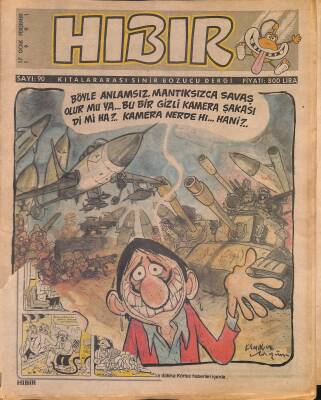 Hıbır Mizah Dergisi 17 Ocak 1991 Sayı 90 NDR80920 - 1