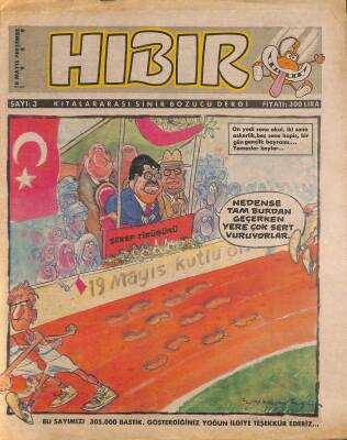 Hıbır Mizah Dergisi 18 Mayıs 1989 Sayı 3 NDR81113 - 1