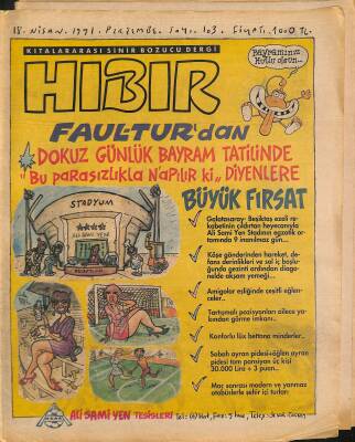 Hıbır Mizah Dergisi 18 Nisan 1991 Sayı 103 NDR80905 - 1