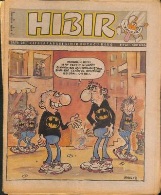 Hıbır Mizah Dergisi 19 Ekim 1989 Sayı 25 NDR81054 - 1