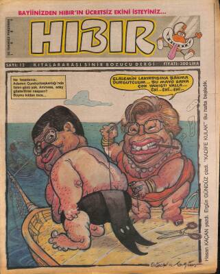 Hıbır Mizah Dergisi 20 Temmuz 1989 Sayı 12 NDR81094 - 1