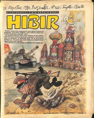 Hıbır Mizah Dergisi 22 Ağustos 1991 Sayı 121 NDR80873 - 1