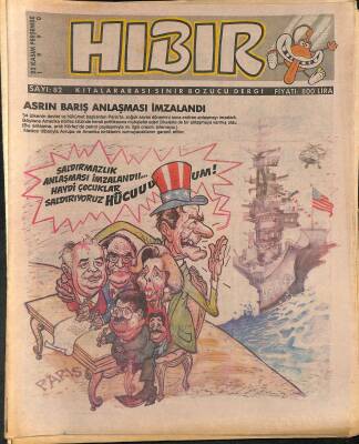 Hıbır Mizah Dergisi 22 Kasım 1990 Sayı 82 NDR81044 - 1