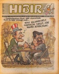 Hıbır Mizah Dergisi 22 Kasım 1990 Sayı 82 NDR95300 - Gökçekoleksiyon