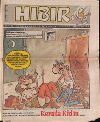 Hıbır Mizah Dergisi 22 Şubat 1990 Sayı 43 NDR78311 - Gökçekoleksiyon
