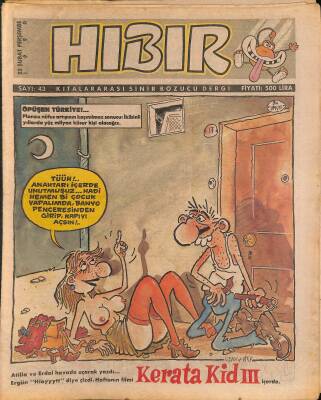 Hıbır Mizah Dergisi 22 Şubat 1990 Sayı 43 NDR81118 - 1