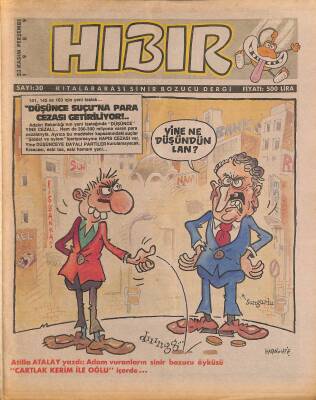 Hıbır Mizah Dergisi 23 Kasım 1989 Sayı 30 NDR81059 - 1