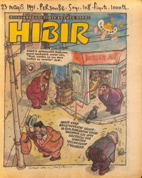 Hıbır Mizah Dergisi 23 Mayıs 1991 Sayı 108 NDR95306 - Gökçekoleksiyon