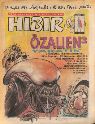 Hıbır Mizah Dergisi 24 Eylül 1992 Sayı 178 NDR80850 - 1