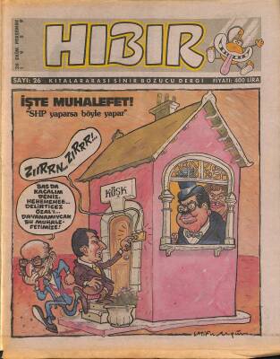 Hıbır Mizah Dergisi 26 Ekim 1989 Sayı 26 NDR81055 - 1