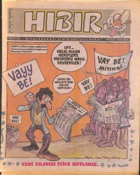 Hıbır Mizah Dergisi 28 Aralık 1989 Sayı 35 NDR95255 - Gökçekoleksiyon