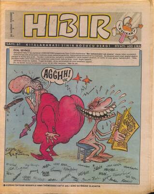 Hıbır Mizah Dergisi 28 Haziran 1990 Sayı 61 NDR80929 - 1