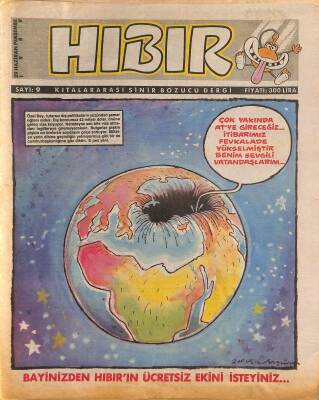 Hıbır Mizah Dergisi 29 Haziran 1989 Sayı 9 NDR81091 - 1